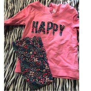 Carters top & bottom